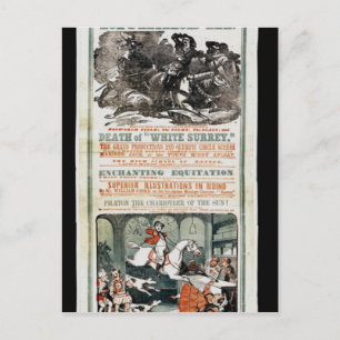 Cartão Postal O Benefício de Despedida de William Cooke