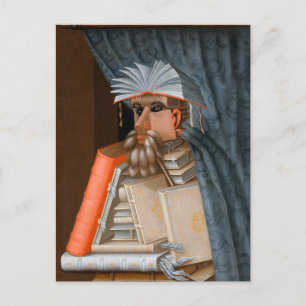 Cartão Postal O Bibliotecário c. 1566 apresentada por Giuseppe A