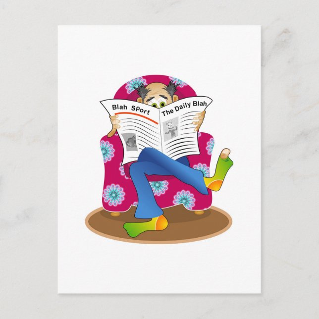 Cartão Postal O Blah Diário! (Frente)