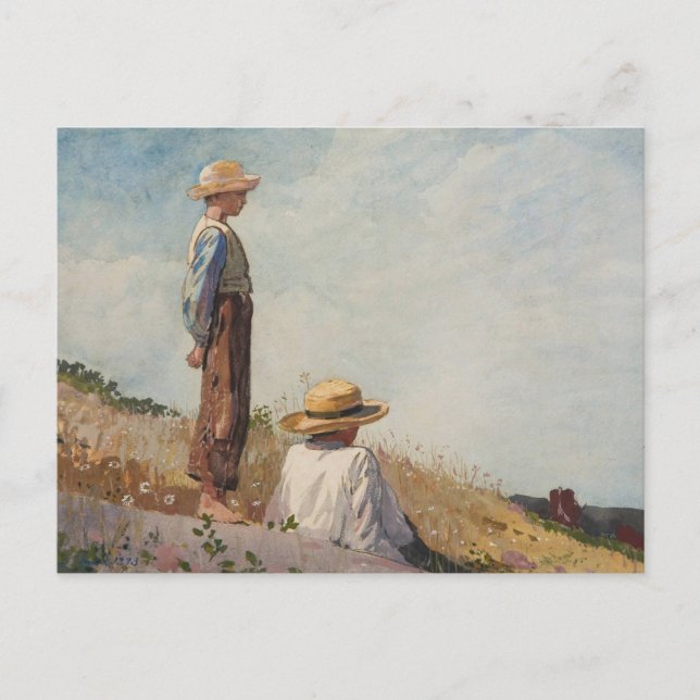 Cartão Postal O Blue Boy (Frente)