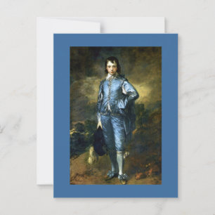 Cartão Postal O Blue Boy de Thomas Gainsborough