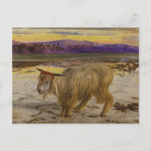 Cartão Postal O bode expiatório de William Holman Hunt