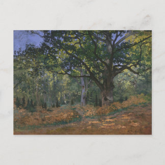 Cartão Postal O Bodmer Oak, Fontainebleau Forest, Claude Monet