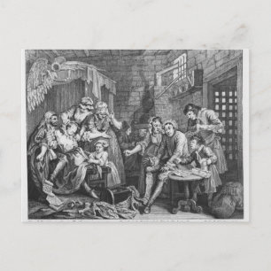 Cartão Postal O Bolo na Prisão