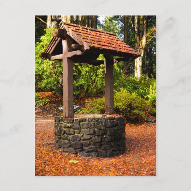 Cartão Postal O Bom Outono (Frente)