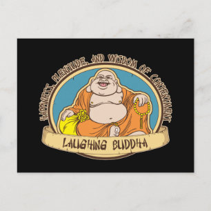 Cartão Postal O Buda Rindo