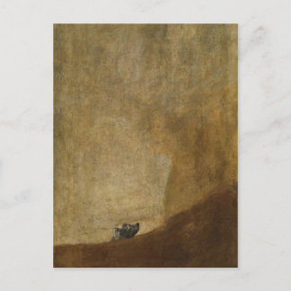 Cartão Postal O Cachorro de Francisco Goya