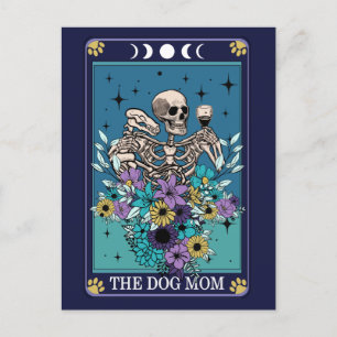 Cartão Postal O Cachorro Mãe Engraçado Tarot