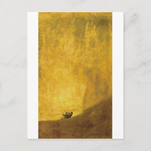 Cartão Postal O Cachorro, por Francisco de Goya