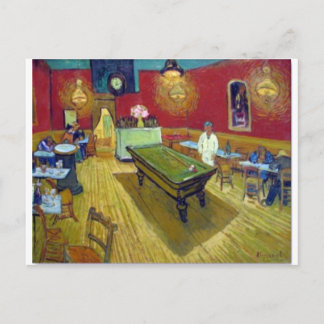 Cartão Postal O Café da Noite de Vincent Van Gogh