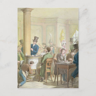 Cartão Postal O Café de Commerce, de "Tableau de Paris"
