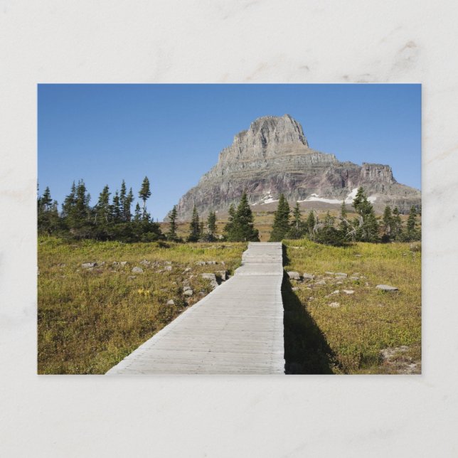 Cartão Postal O caminho à vista do lago escondido (Frente)