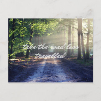 Cartão Postal O Caminho Menos Trilhado
