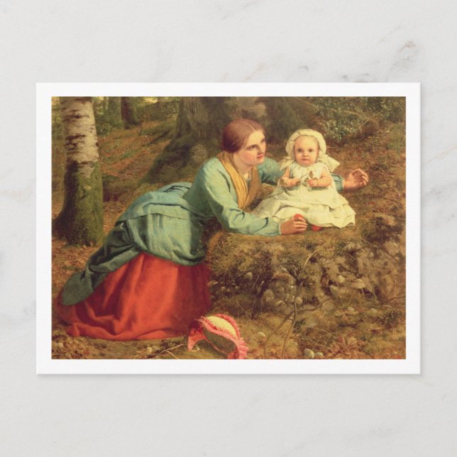 Cartão Postal O Caminho Onde O Castanho Sai Está Espalhado, 1862 (Frente)