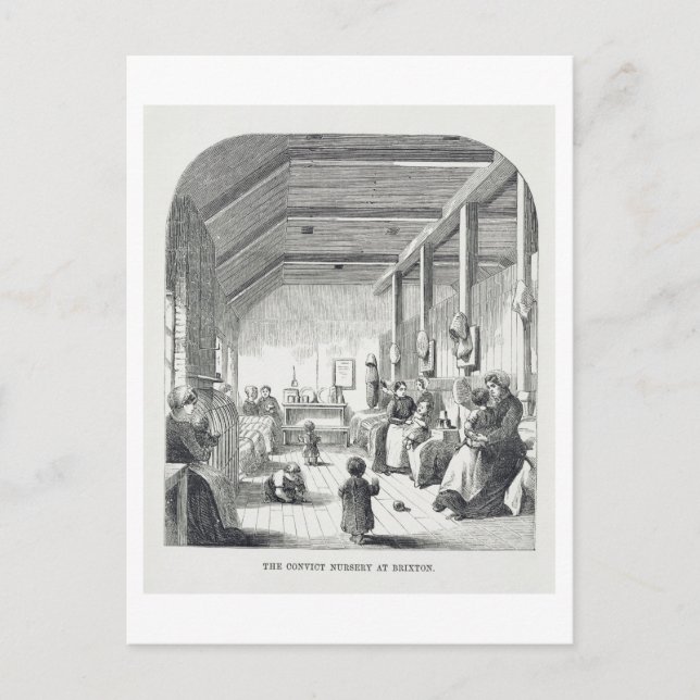 Cartão Postal O camponês condenado em Brixton, de "O criminoso" (Frente)