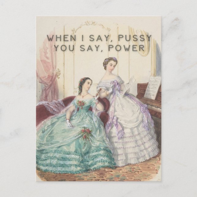 Cartão Postal O cancioneiro da mulher liberada (Frente)