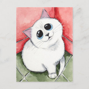 Cartão Postal O Canto Malvado: Tempo esgotado - arte Cat