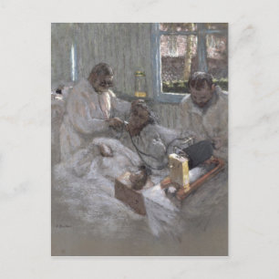 Cartão Postal O Cardiologista Henri Vaquez e o seu