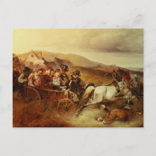 Cartão Postal O Carrinho de Casamento