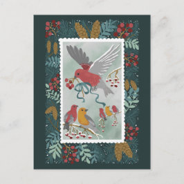 Cartão Postal O Cartão-postal da canção da Terra de inverno