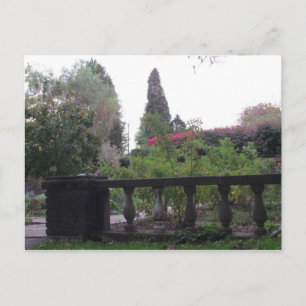 Cartão Postal O Cartão-postal do Jardim de Filha
