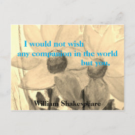 Cartão Postal O Cartão-postal Tempest Shakespeare