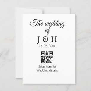 Cartão Postal O casamento do casal adicionar detalhes da leitura