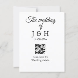 Cartão Postal O casamento do casal adicionar detalhes de scan do
