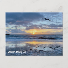 Cartão Postal O casco toma voo - Veneza Beach, CA