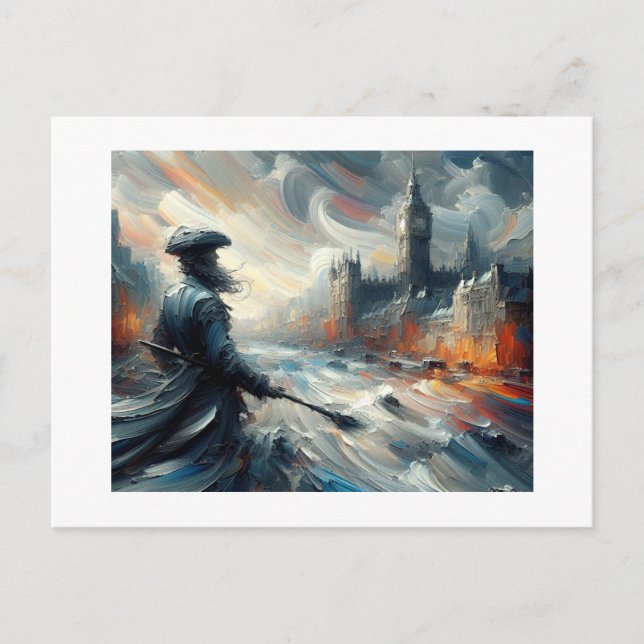 Cartão Postal O Castelo, (Frente)