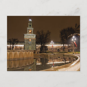 Cartão Postal O Castelo de Milão