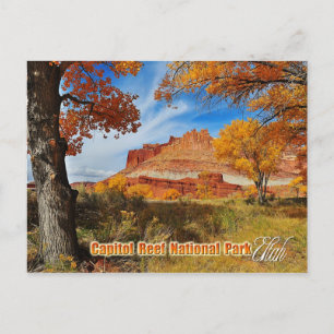 Cartão Postal O Castelo no Parque Nacional Capitol Reef, Utah