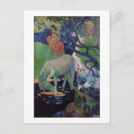 Cartão Postal O Cavalo Branco, Gauguin