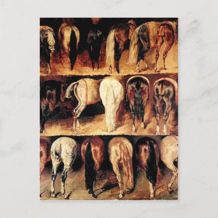 Cartão Postal O Cavalo de Vintage