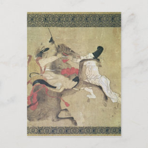 Cartão Postal O Cavalo Irritado