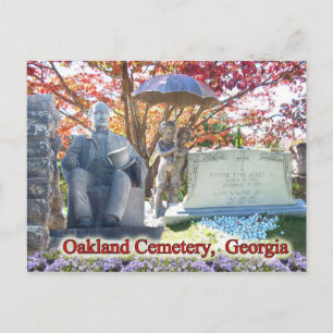 Cartão Postal O Cemitério Histórico de Oakland, Atlanta, GA