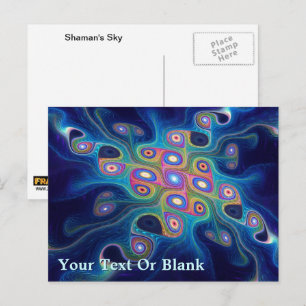 Cartão Postal O céu de Shaman