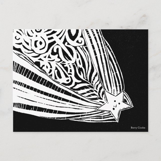 CARTÃO POSTAL O CÉU ESTÁ CAINDO (Frente)