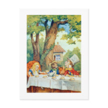 O chá do Chapeleiro Maluco, ilustração