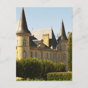 Cartão Postal O Chateau Baron Pichon Longueville em