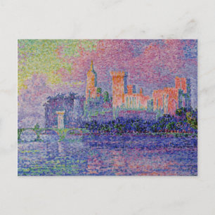 Cartão Postal O Château des Papes de Signac