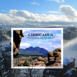 Cartão Postal O Chefe de Cochise, Monumento Nacional Chiricahua