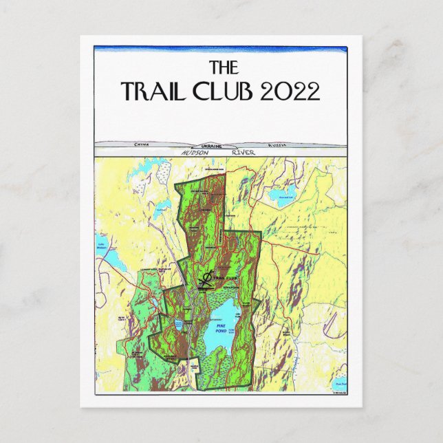 CARTÃO POSTAL O CLUBE DE TRAIL DE 2022 (Frente)