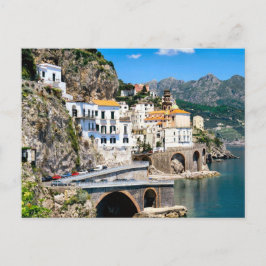 Cartão Postal O coadt de Amalfi de Italia do sul
