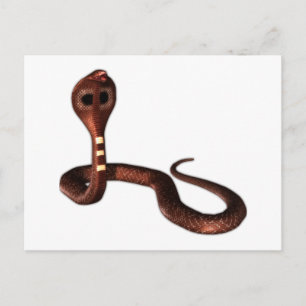 Cartão Postal O Cobra, Cobra Mortal