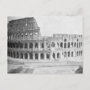 Cartão Postal O Colílio em Roma, cerca de 1890