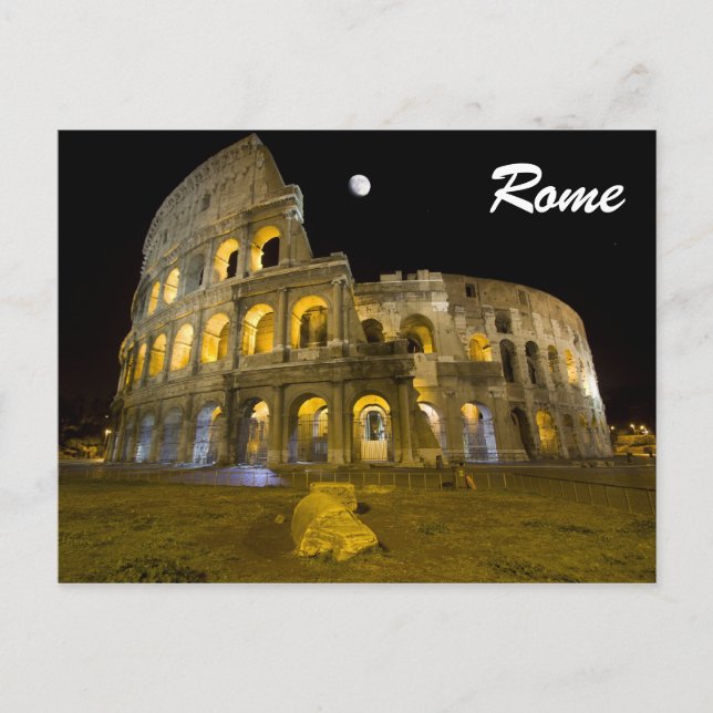Cartão Postal O Colósio da Noite (Frente)