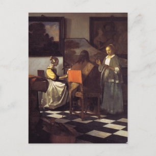 Cartão Postal O concerto