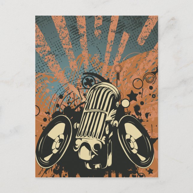 Cartão Postal O concerto (Frente)