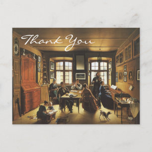 Cartão Postal O concerto familiar de Gutzwiller